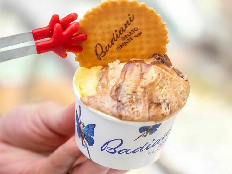 Get a £1 cup of Badiani 1932's signature Buontalenti gelato